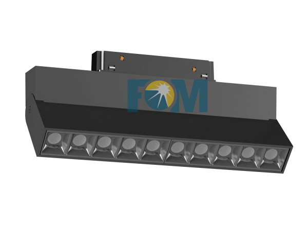Luz de trilho magnético