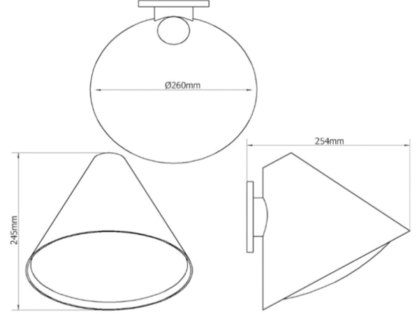 Luminária de parede