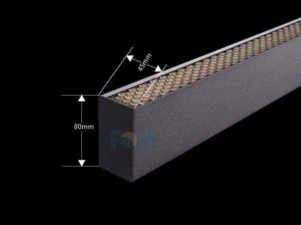 Luz Linear Suspensa (Favo de Mel)