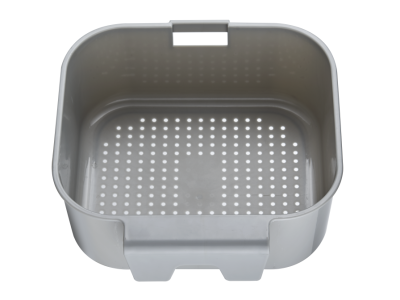 Plastic Basket for Double Bowls Sink 