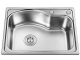 Single Bowl Top Mount Sink 5843cm