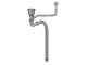 Stainless steel siphon