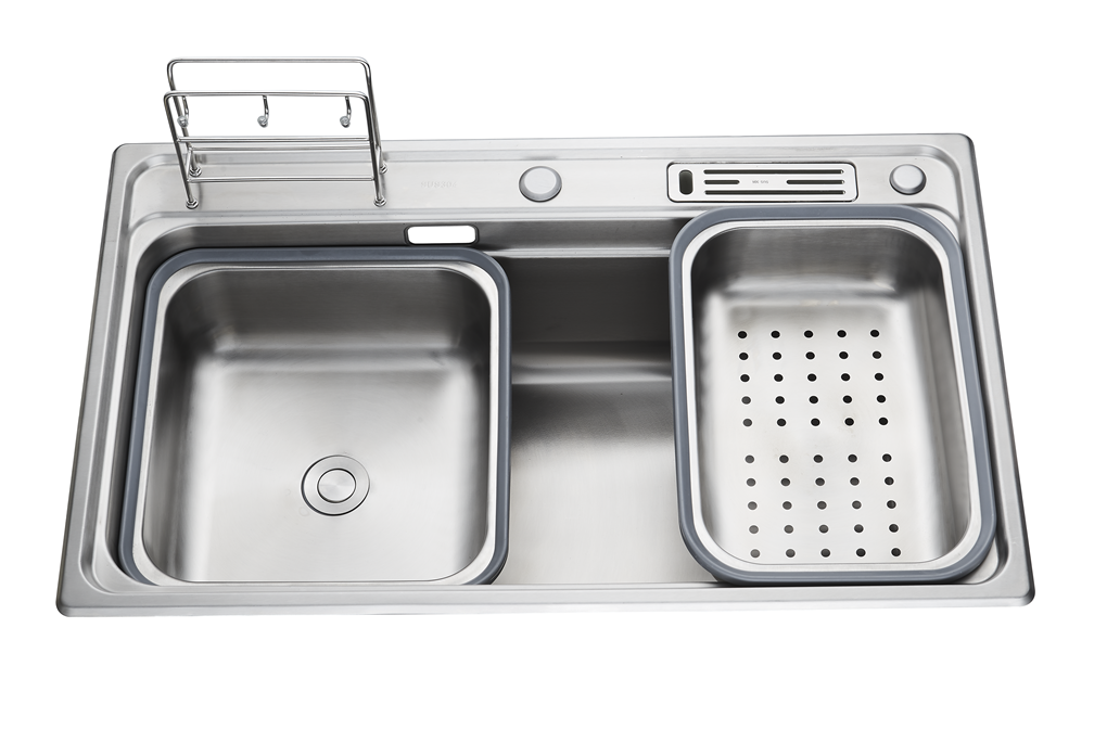 Function SUS 304 Stainless Steel Sink 7847cm