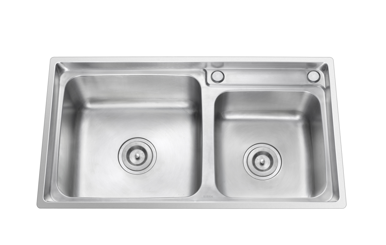 304 Double Bowls Sinks 8245cm