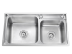 304 Double Bowls Sinks 8245cm