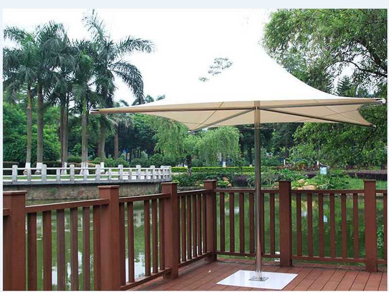 SCD-Z017 Stainless Steel Membrane Structure Umbrella