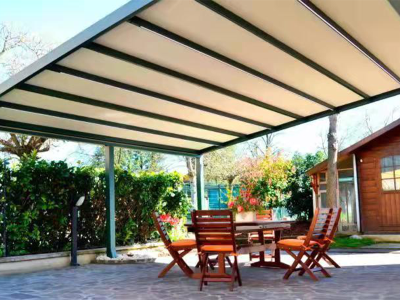 electric motorized patio awning