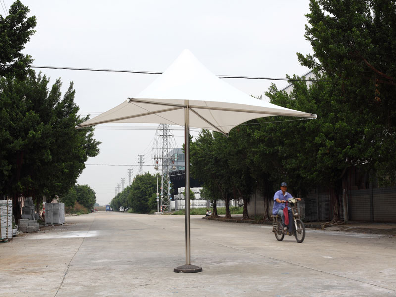 SCD-Z017 Stainless Steel Membrane Structure Umbrella