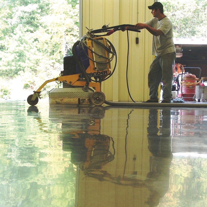 Expander 750 planetary concrete and granite floor grinder klindex stone care machine