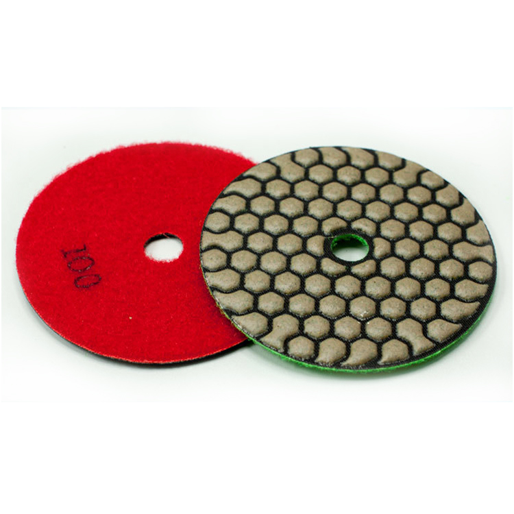Soft grinding disc 4-inch dry polishing pad dry grinding pad angle grinder polishing disc wall grinding disc