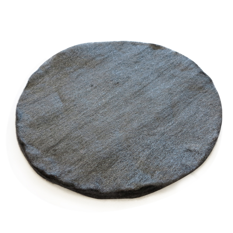 Stone Crystal polishing Thickened Knitted Steel Wire Pad for Ceramic tile flooring and Granite