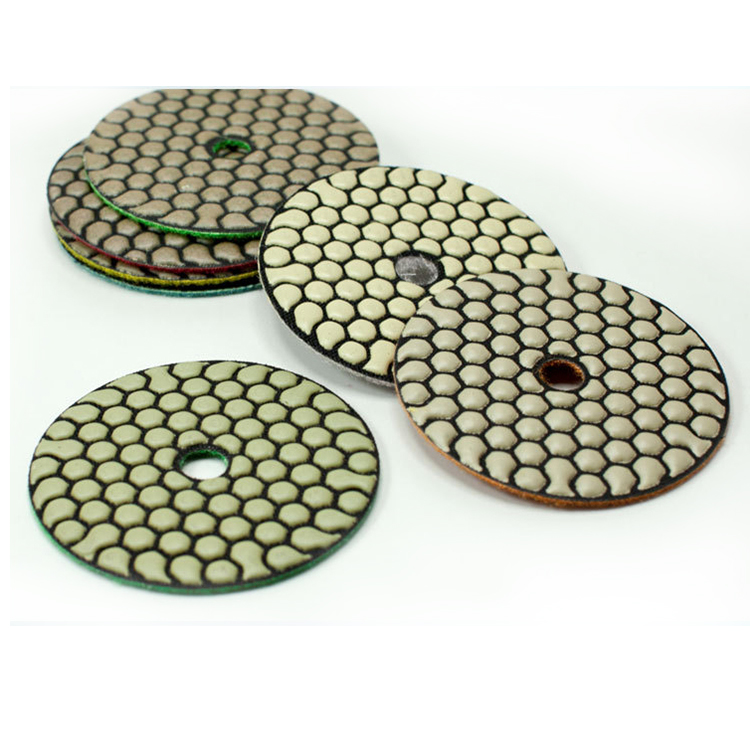 Soft grinding disc 4-inch dry polishing pad dry grinding pad angle grinder polishing disc wall grinding disc