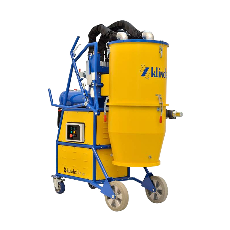 Klindex SUPERVAK 250 ASC Industrial Vacuum Cleaner For Concrete Grinders Wet And Dry Vacuum Cleaner