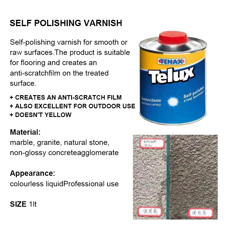 TENAX 1L Self-polishing varnish CERA FLUIDA CLASSIC for Marble Granite Artificial stone