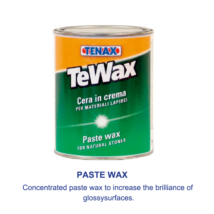 TENAX 1L Concentrated paste wax to increase the brilliance ofglossysurfaces