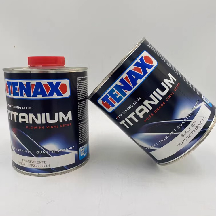 TENAX 1L Titanium Extra Clear Knife Grade Extra Vinylester Adhesive