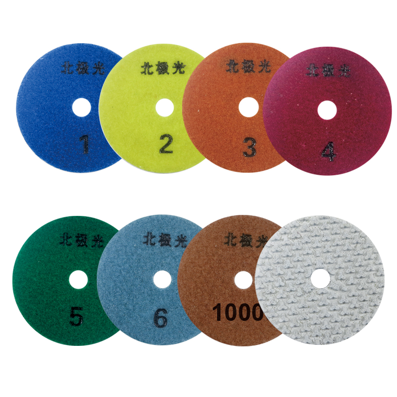 Almohadillas de pulido de diamante para piedra | Venta caliente Almohadillas de pulido para pulido en seco Revontulet Wall