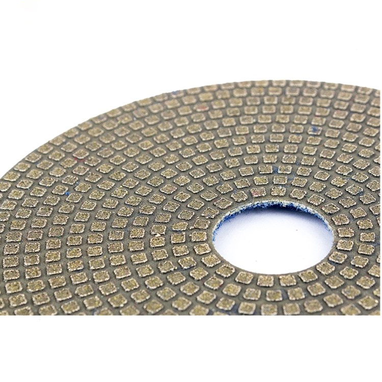 Glass Diamond Tools with Electroplated Diamond Polishing Pads | diamond polishing pads for stone