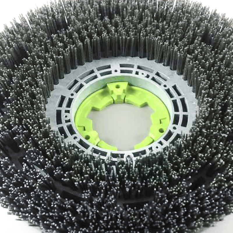 High quality rotary circular floor cleaning brush/floor scrubber brushes stone care polish