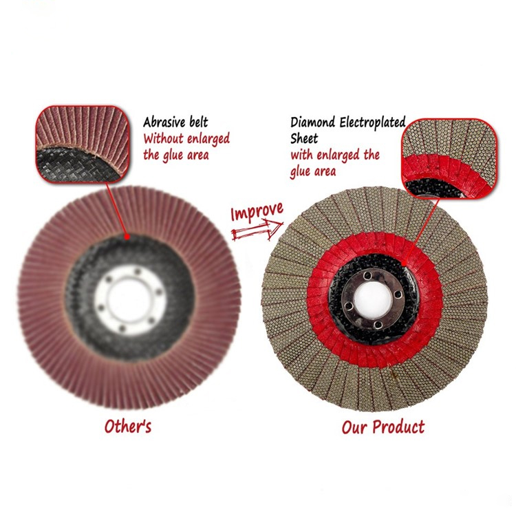 Elecrtroplated Diamond Flap Disc for Ceramic