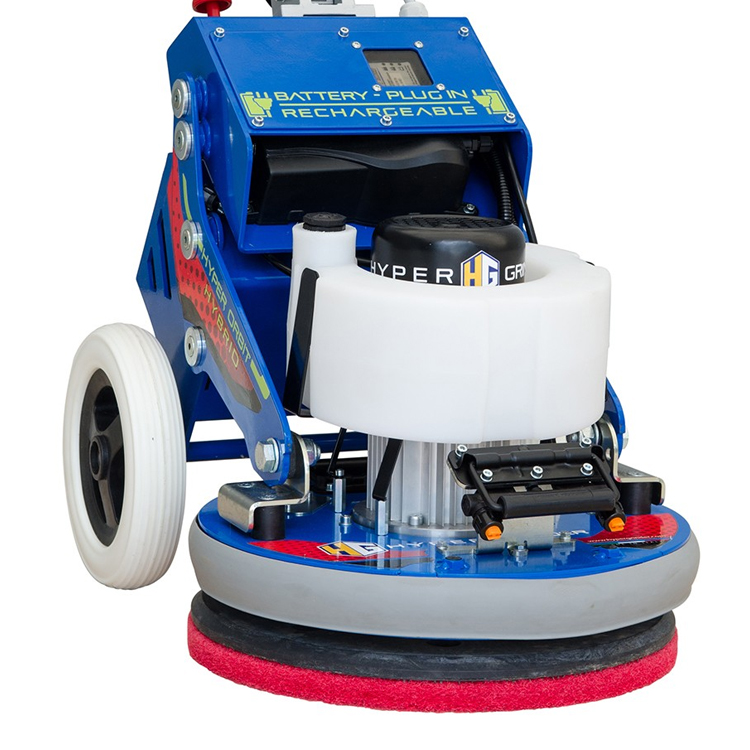 HYPER ORBIT IS THE NEW ROTARY-ORBITAL SINGLE-BRUSH THAT MAKES WORKING ON ALL SURFACES EASY AND FAST.