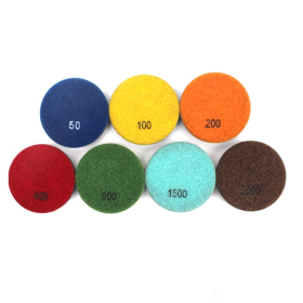 Concrete resin dry diamond floor polishing pads | diamond polishing pads for stone