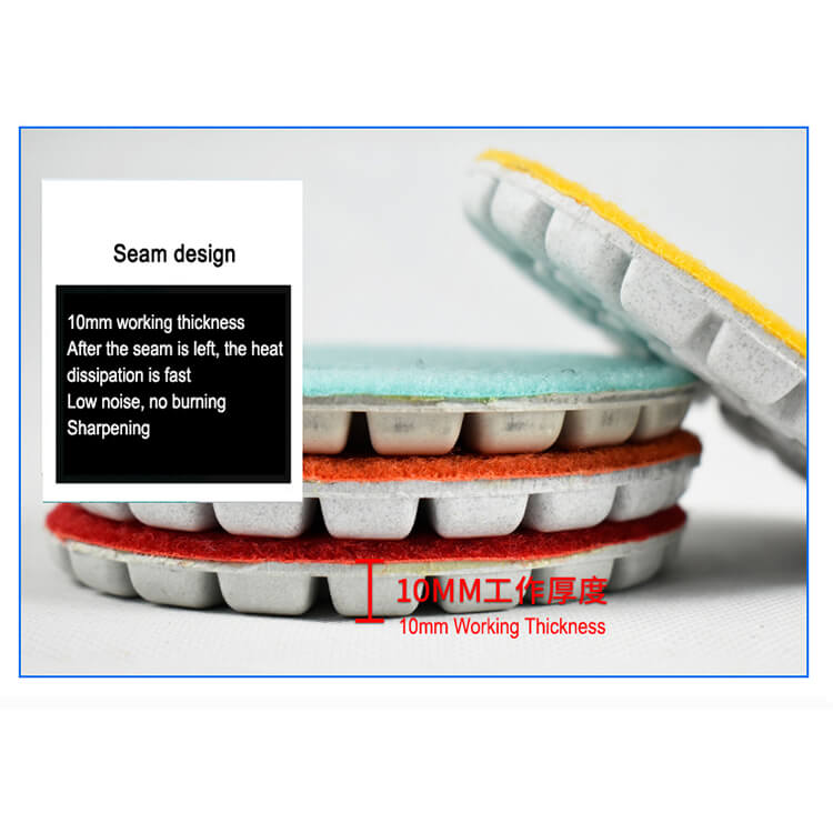 11 mm concrete dry grinding plate 12 head grinder resin grinding plate wear-resistant grinding diamond disc