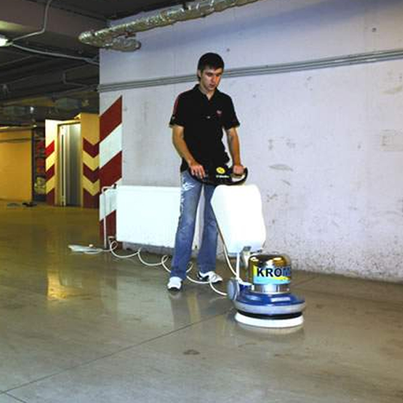 Powerful and stable stone floor grinding and polishing machine