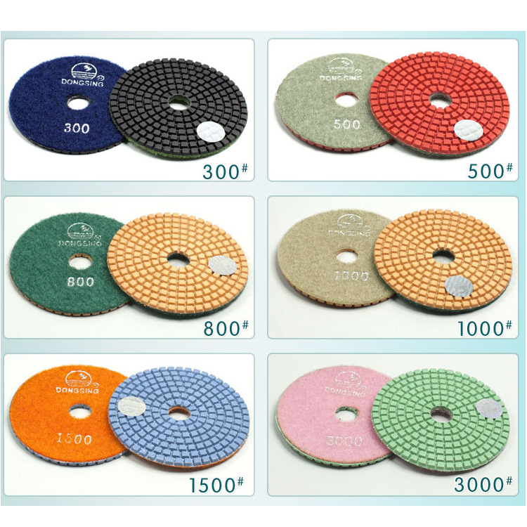 قرص الطحن 4 بوصة 100 مم قرص طحن ناعم من الماس دونغسينغ