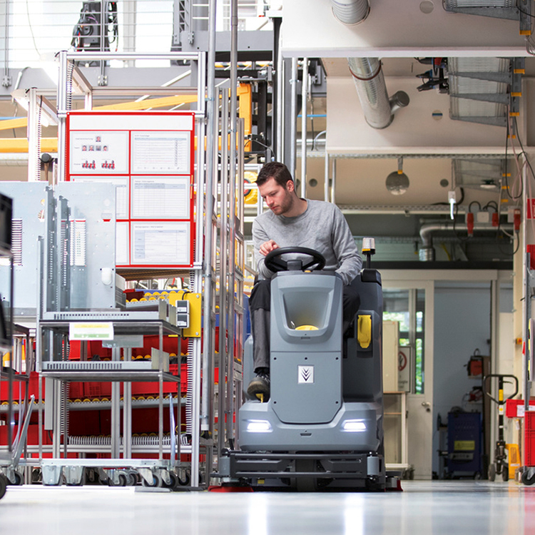 BD 75/120 R Classic Bp floor scrubber and dryer