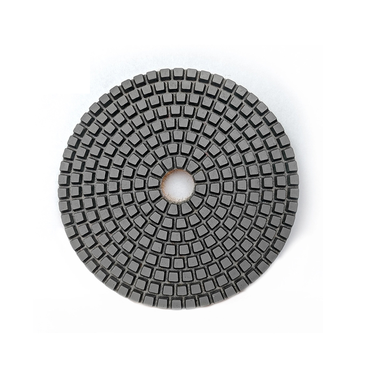 Super Soft Ultra Flexible Hybrid Dry Or Wet Polishing Pads 4-inch for Quartz Marble Granite Terazzo Porcelain