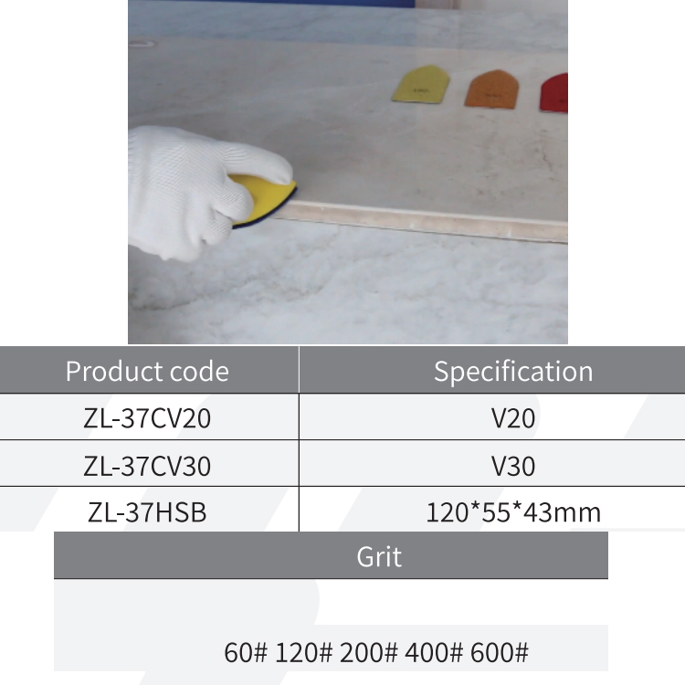 Arc-Shaped Stone Polishing Hand Pads – Professional Grade for Smooth, Mirror-like Finish