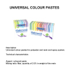 Pastas de color universales TENAX para sistemas de poliéster, resina y epoxi