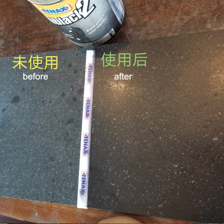 TENAX 1L Matt black liquid wax for black materials increase the black of thesurfaces