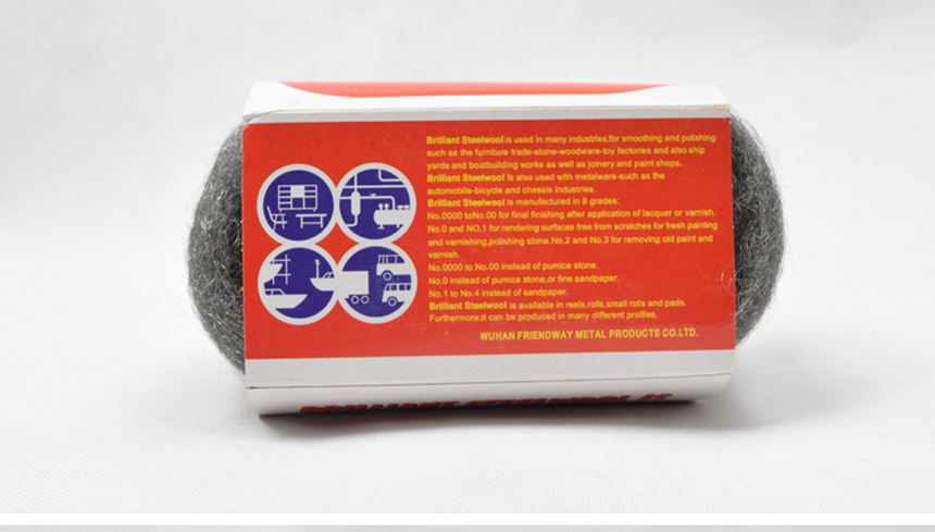 Good quality steel wool pad for cleaning and polishing stone polishing pads