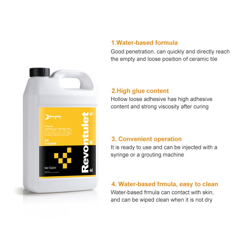 DR Stone Rebond-special repair empty drum of ceramic tile