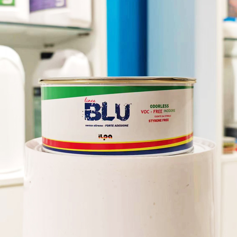 ILPA Linea Blu Mastic Used to fill any kind of marble and natural stones for Stone Woodglass Ceramic Polystyrene Gres