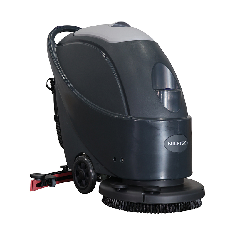 NILFISK 510B NIL medium-sized hand push floor scrubber