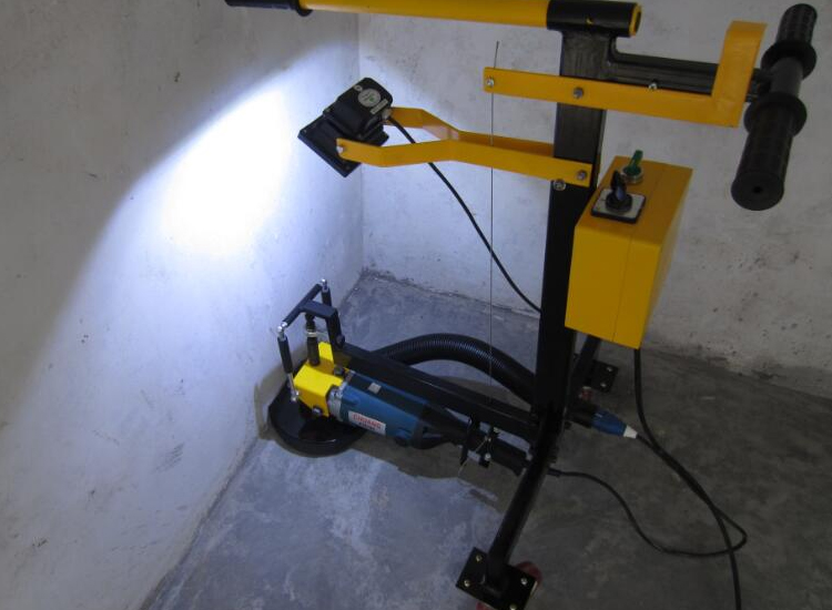 Stand-up angle grinder frame angle grinder frame hand held concrete grinder | concrete polishing machine floor grinder