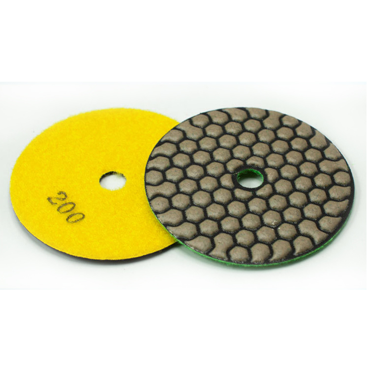Soft grinding disc 4-inch dry polishing pad dry grinding pad angle grinder polishing disc wall grinding disc