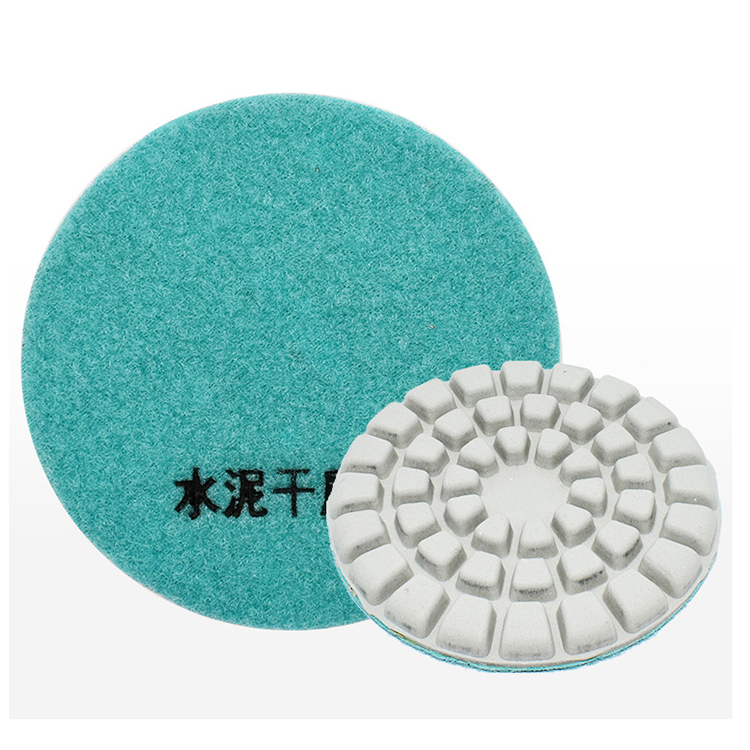 11 mm concrete ground dry grinding plate 12 head grinder resin grinding plate wear-resistant grinding plate