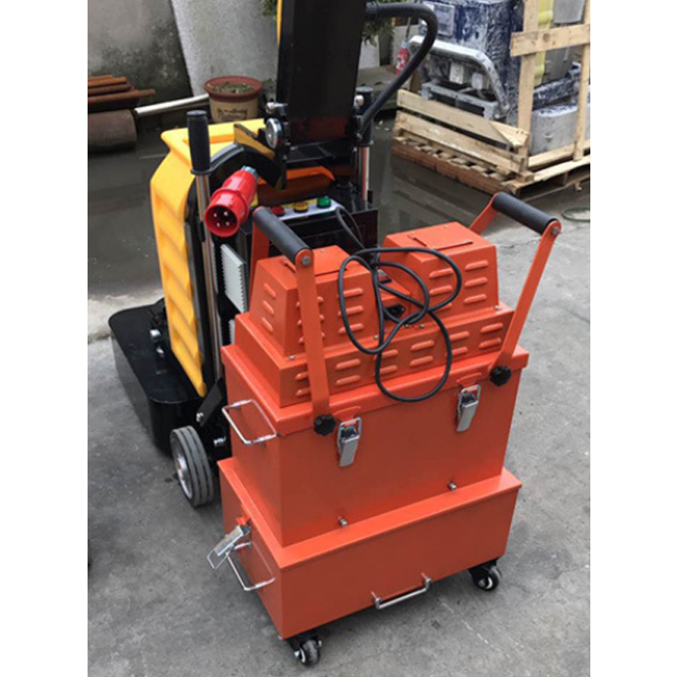 50L Industrial wet and dry floor construction vacuum cleaner with concrete floor grinding machine
