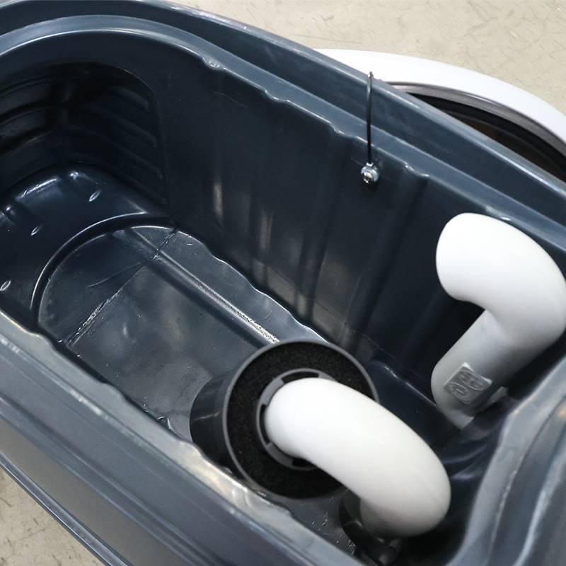 NILFISK 510B NIL medium-sized hand push floor scrubber