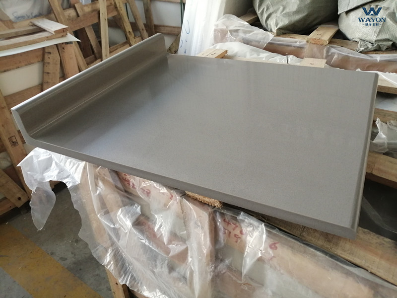 Quartz edging（WG026 Shangri-La Grey）