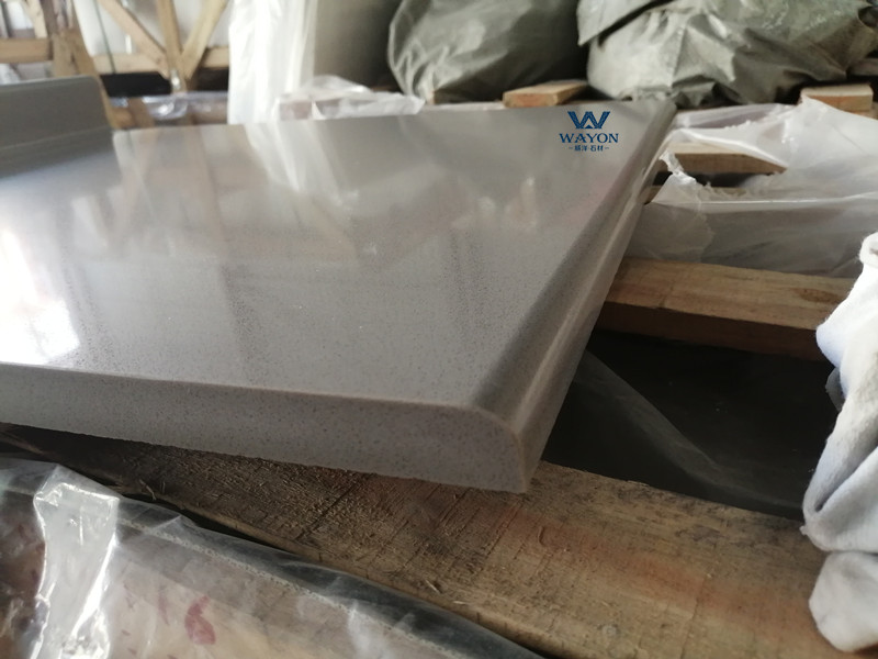 Quartz edging（WG026 Shangri-La Grey）