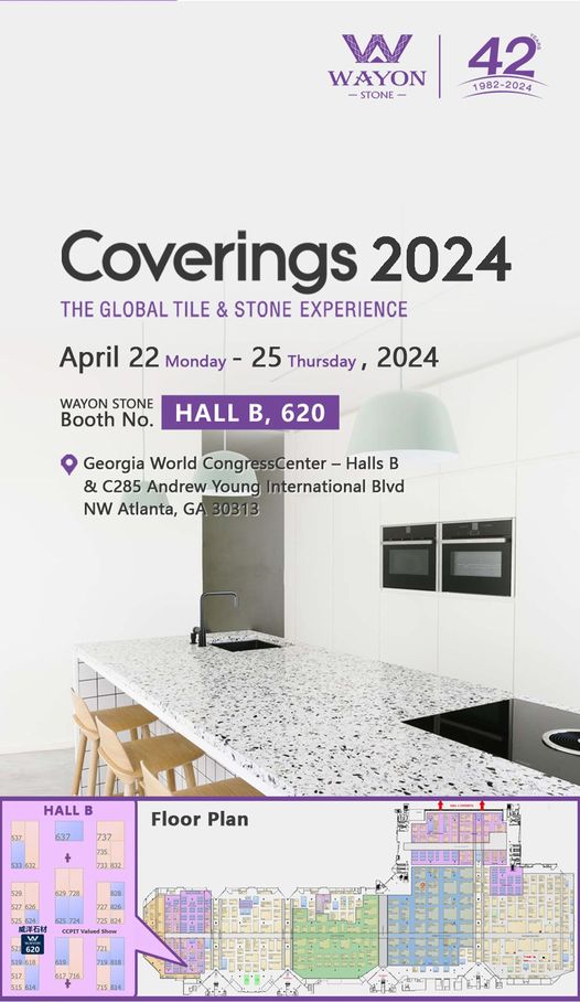 Wayon Stone | Coverings 2024 × رحلة عمل في الولايات المتحدة الأمريكية