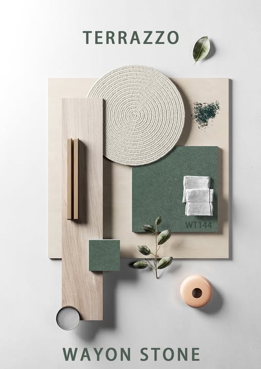 [Home & Commercial] Natural Texture & Performance | Wayon Terrazzo