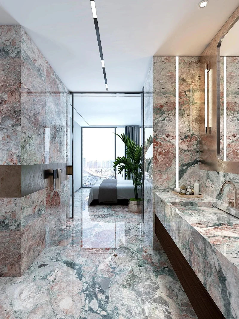 WR178G SEASONS PINK STONE