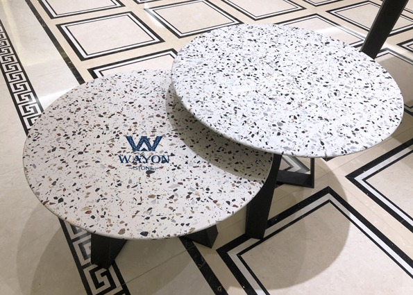 Wayon Stone | A variety of colors and styles of Terrazzo