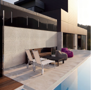 Декоративные панели из мягкого камня для наружного применения